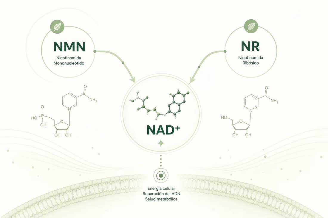 NMN vs NR: ¿cuál precursor de NAD+ te conviene?