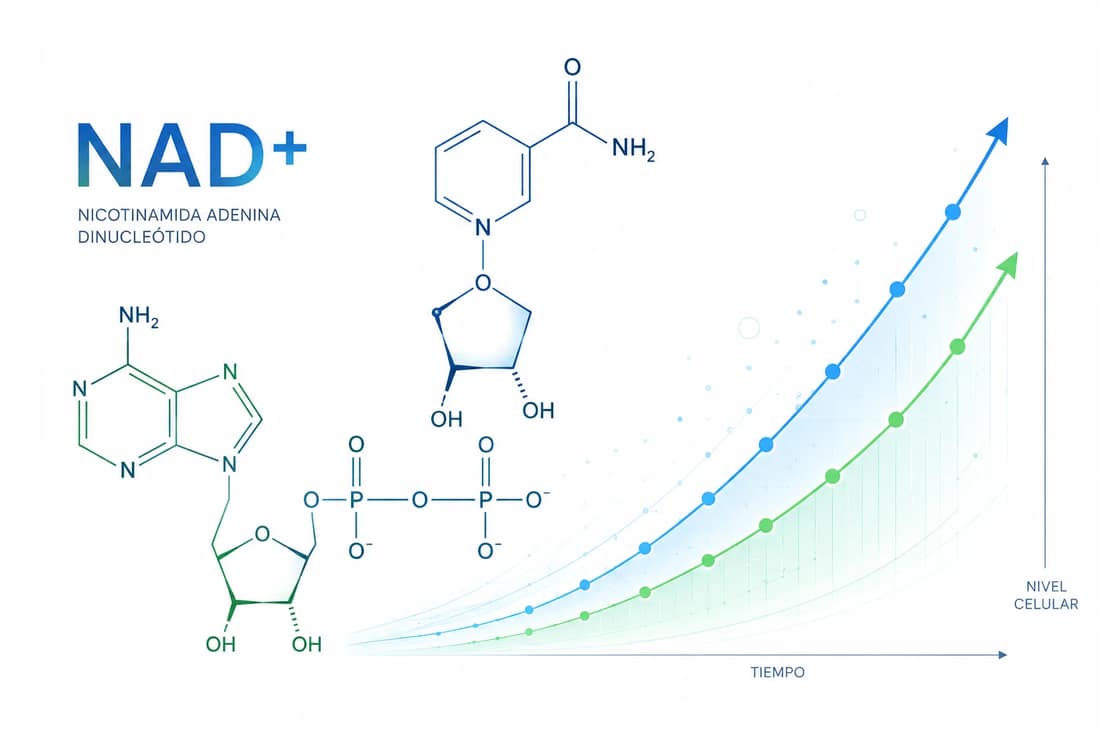El NAD+ y la edad: qué dice la ciencia reciente sobre el NMN