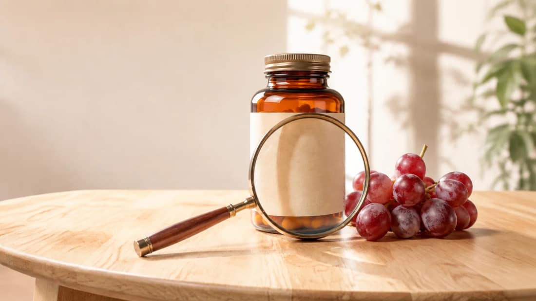 Comprar resveratrol en México: en qué fijarte (y por qué el 'trans' importa)