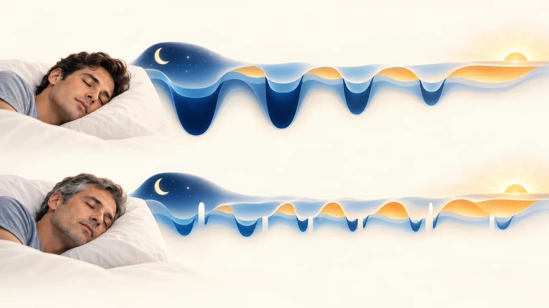 El sueño profundo se encoge con los años (y no es que necesites dormir menos)