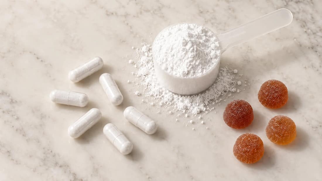 Creatina: ¿polvo, cápsulas o gomitas para tu rutina?