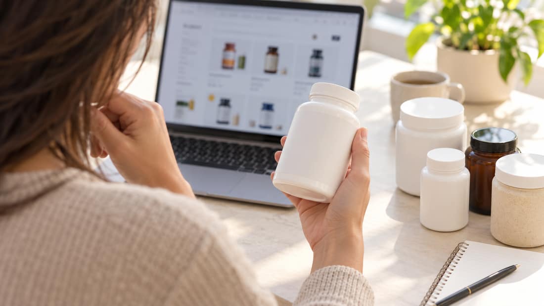 Antes de comprar suplementos en marketplaces, revisa quién te los vende