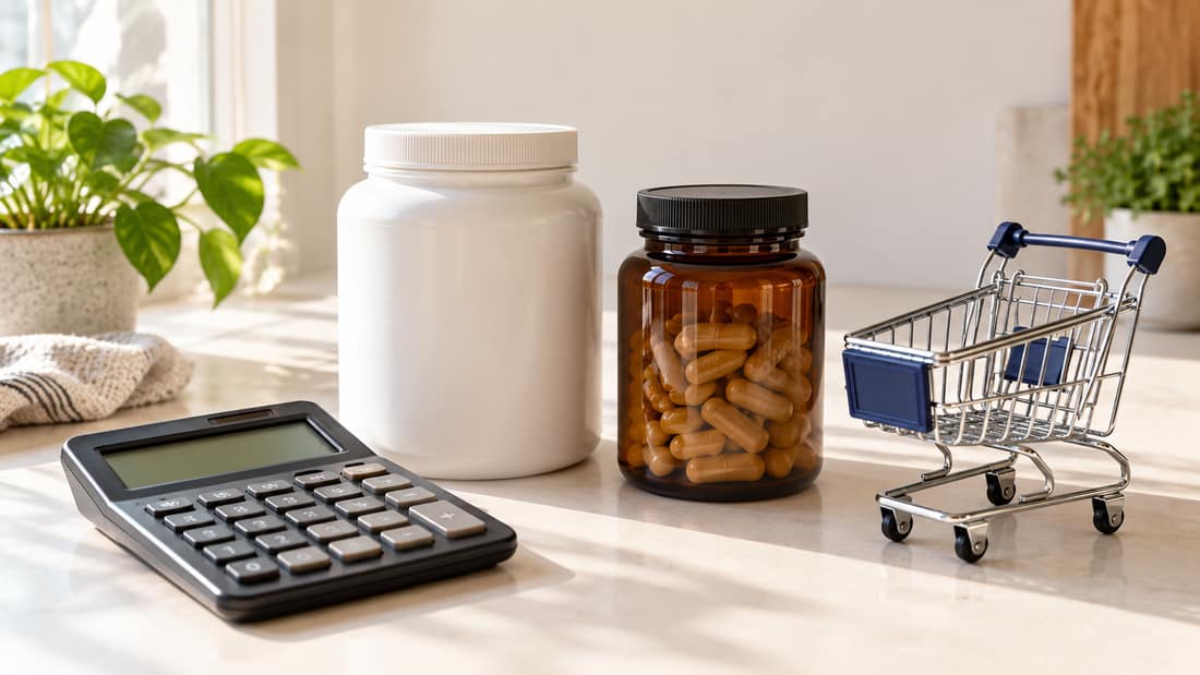 ¿La promoción sí conviene? Compara suplementos por costo de uso